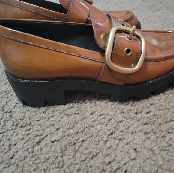 Platform Coach 6 1/2 brown - Picture 3 of 4